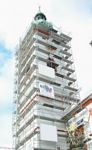Kirchturm-Tirschenreuth-von-Reber-Maler